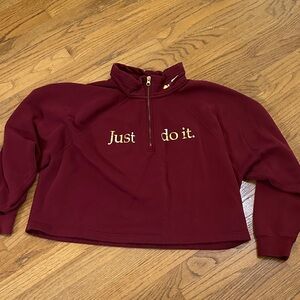 Nike Quarter Zip Sweatshirt